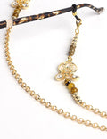 Glasses Chain – Gemini Zodiac Edition with Natural Stones – Gold Plated – ThinBlack® Zodiac Collection
