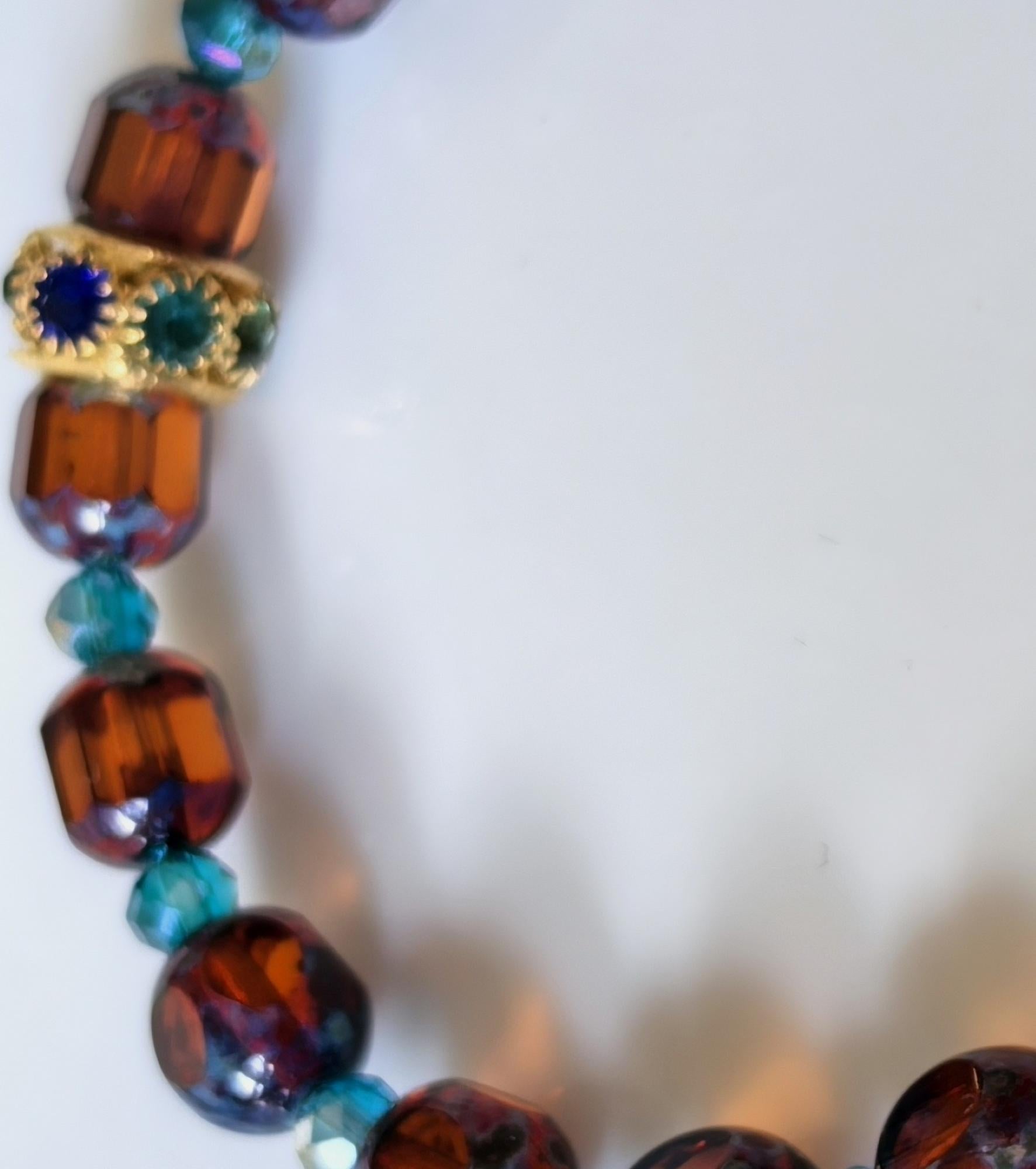 Bracelet – Ocean Whispers Turquoise Fish Crystal – ThinBlack® Power Stones Collection