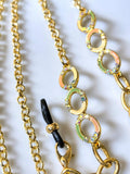 Enamel Eyeglass Chain | Handmade Gold Plated Limited Edition